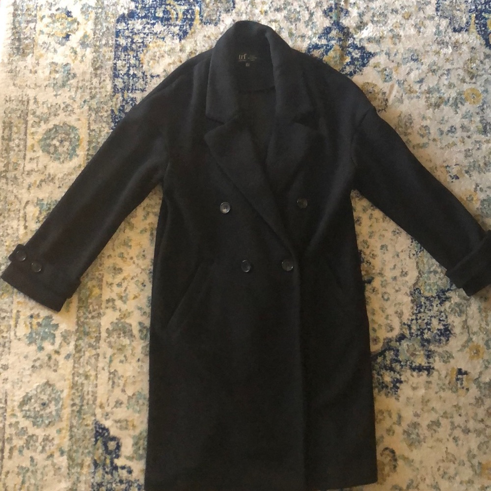ZARA trf long buttoned coat